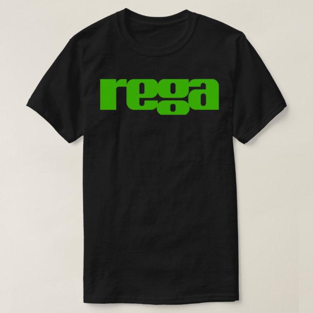 Camiseta Rega Research Classic TShirt (Diseño del anverso)