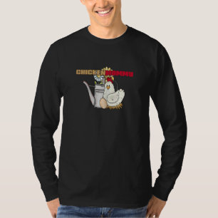 Camiseta Regadera vintage para pollos para mujeres Pollomam