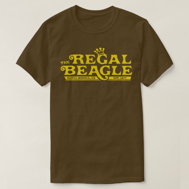 Camiseta Regal Beagle vintage TShirt (Diseño del anverso)