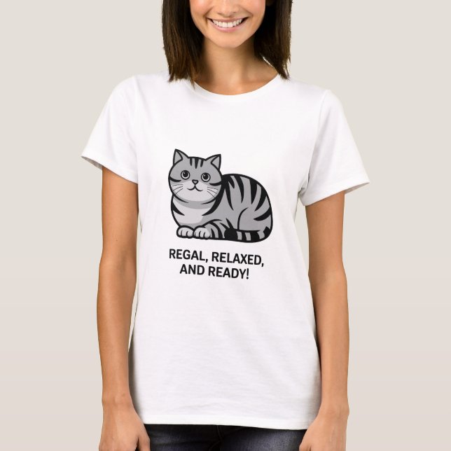 Camiseta Regal British Shorthair (Anverso)