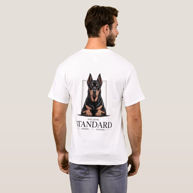 Camiseta Regal German Shepherd Luxury Dog Art (Reverso completo)