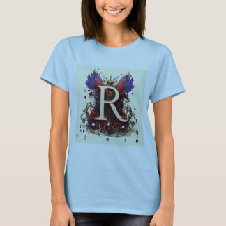 Camiseta "Regal Majesty Crystal Adorned Crow