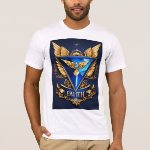Camiseta "Regal Wings Diamond: Un asunto de zafiro y oro po