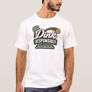 Camiseta Regala con Responsabilidad Regalo de Pickleball