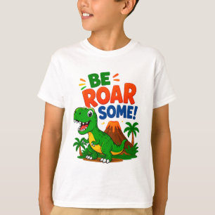 Camiseta 🦖 Regala un Dinosaurio Rugiente a un Niño ⭐