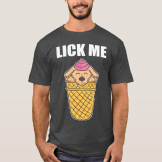 Camiseta Regálame asistentes de animales Lick Me familia