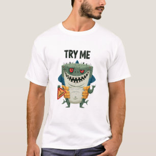 Camiseta Regálame un Personaje de Tiburón Alien Divertido