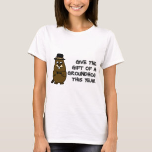 Camiseta Regale un Groundhog este año
