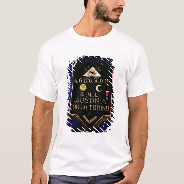 Camiseta Regalía masónica, de la orden de Turín (Anverso)