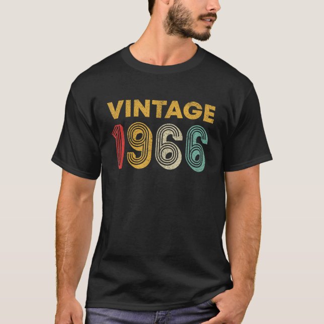 Camiseta Regalo 1966 60 hecho en 1966 (Anverso)