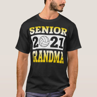 Camiseta Regalo 2021 De La Abuela De Voleibol Senior Para E
