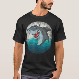 Camiseta Regalo acuarista de monstruo marino Océano Retro T