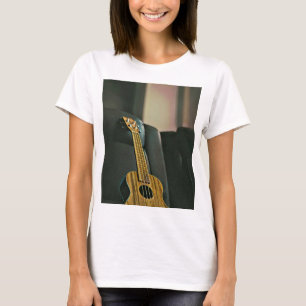 Camiseta regalo acústico de guitarra eléctrica de bajo