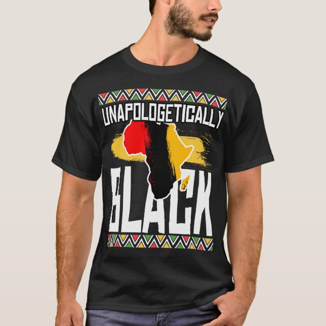 Camiseta Regalo afroamericano sin remordimientos (Anverso)