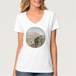 Camiseta Regalo al planeta - el t'shirt de la mujer