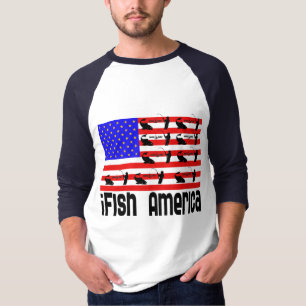 Camiseta Regalo América iFish de la pesca