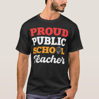 Camiseta Regalo amigos orgullosos maestros de escuela públi