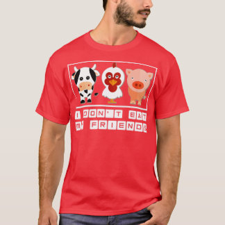 Camiseta Regalo animal lindo Vegetarian