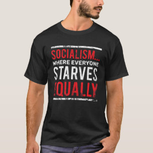 Camiseta Regalo anti-capitalismo comunista de la libertad