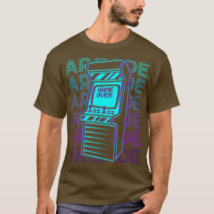 Camiseta Regalo Arcade Gaming Gamer Retro Arcade