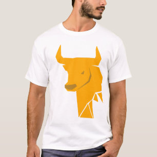 Camiseta Regalo audaz signo zodiacal Toro amarillo
