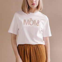 Camiseta Regalo Baby Shower del Día de la Madre personaliza