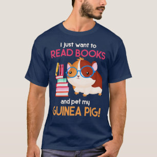 Camiseta Regalo bibliotecario de mascota que gusta leer cer