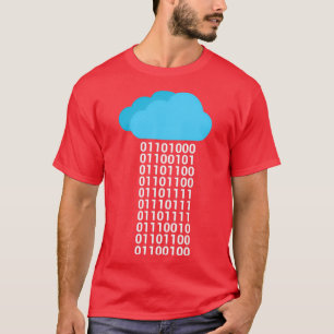 Camiseta Regalo binario de ciencias de la computación