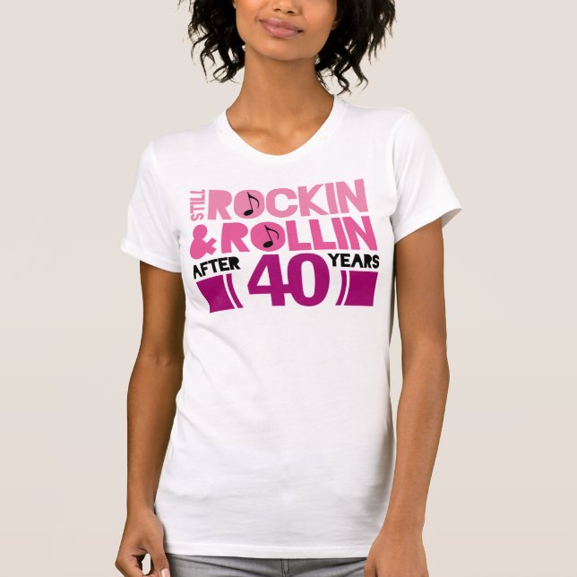 Camiseta Regalo Boda del 40° aniversario (Anverso)