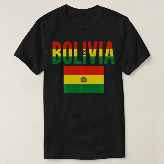 Camiseta Regalo boliviano Bandera de Bolivia Pullover (Diseño del anverso)