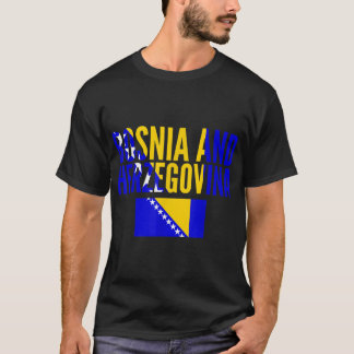 Camiseta Regalo bosnio - Bandera del país de Bosnia y Herze