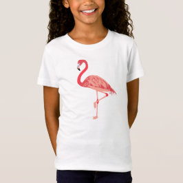 Camiseta Regalo Chica rosado Flamingo