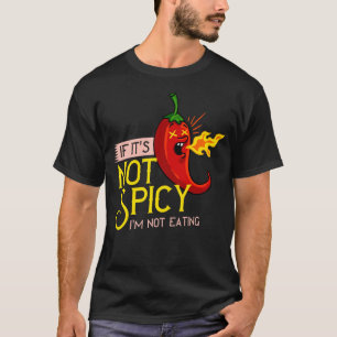 Camiseta Regalo chile picante jalapeno caliente morrón hab