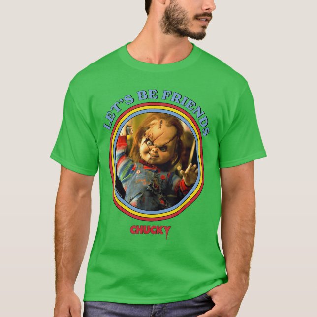 Camiseta Regalo Chucky Lets Be Friends (Anverso)