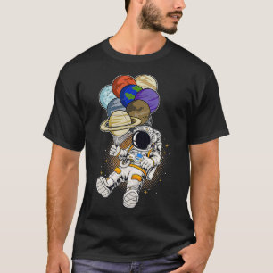 Camiseta Regalo científico de globo aeroespacial con globo