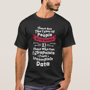 Camiseta Regalo científico de ingeniería de datos