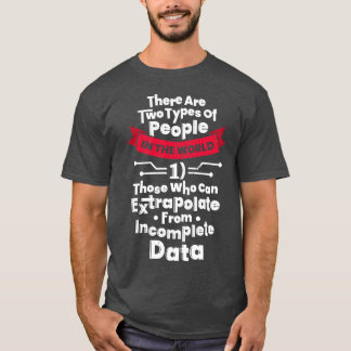 Camiseta Regalo científico de ingeniería de datos