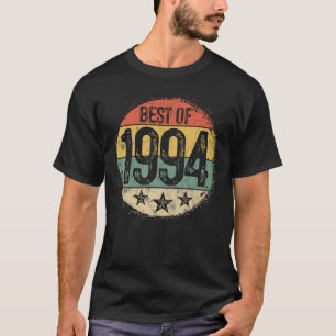 Camiseta Regalo Circular Vintage Lo Mejor De 1994 De 30 Año