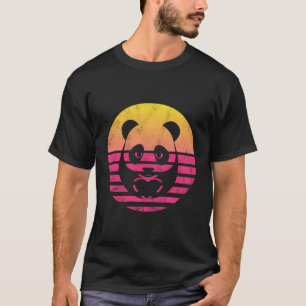 Camiseta Regalo clásico del corazón de Panda