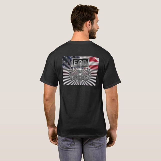 Camiseta Regalo conmemorativo "Senior EOD" (Reverso completo)