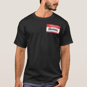 Camiseta Regalo conocido de la etiqueta de la despedida de