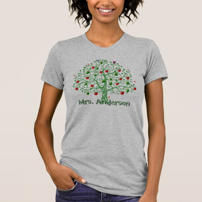 Camiseta Regalo conocido personalizado del profesor del (Anverso)