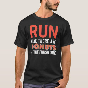 Camiseta Regalo corriente de la aptitud del buñuelo