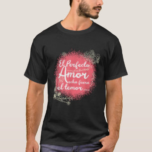 Camiseta Regalo Cristiano En Espanol Juan 4 18 Chris Españo