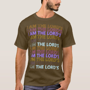 CAMISETA REGALO CRISTIANO, SOY SEÑOR, JESÚS COLORIDO DIVERT