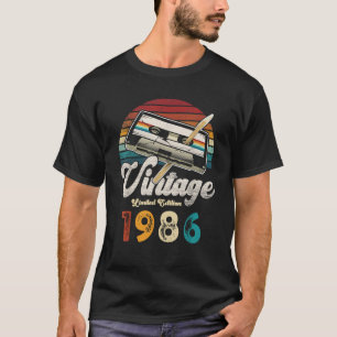 Camiseta Regalo Cumpleaños 40 Años 1986 40 Años de Edad Reg