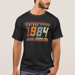 Camiseta Regalo Cumpleaños 40 Vintage 1984 Hombres Mujeres 
