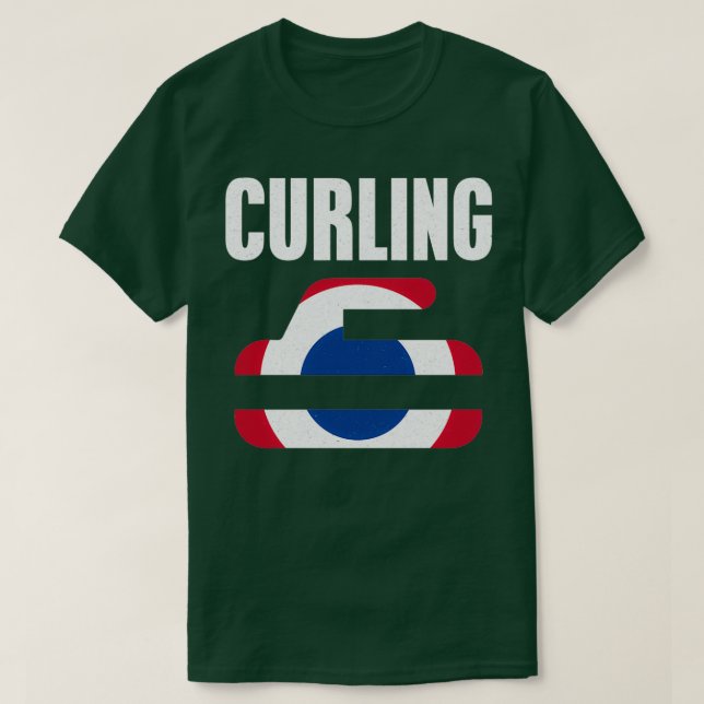 Camiseta Regalo curling (Diseño del anverso)