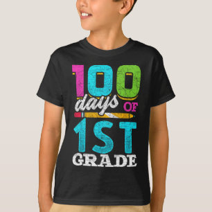 Camiseta Regalo de 100 días de escuela para estudiantes de 