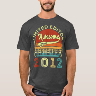 Camiseta Regalo de 10 años impresionante desde septiembre d